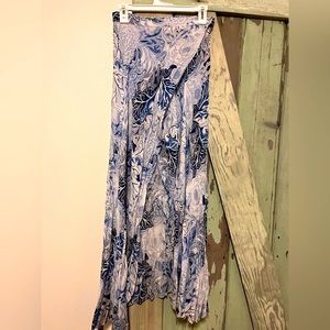 Desigual skirt blue and white small